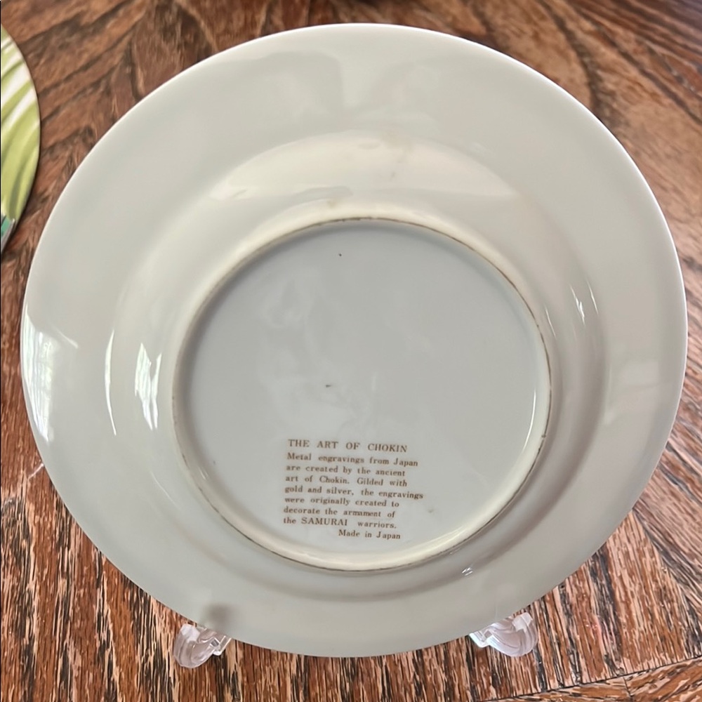 The Art of Chokin Decorative Plate
